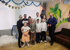 Проведение новогодней благотворительной акции «Наши дети» на Калинковичском железнодорожном узле