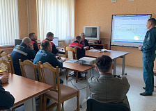 Подведение итогов проведения обьектовых и штабных тренировок (ОТ ШТ) на станции Барбаров