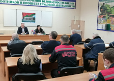 Рабочая встреча с делегатом шестого Всебелорусского народного собрания  
