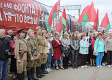 Передвижной музей «Поезд Победы» прибыл в Жлобин
