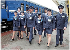 Молодежная поездная бригада Гомельского вагонного участка