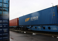 ТЭРДУП «Гомельжелдортранс» осуществляет отправку контейнерных поездов из Беларуси в Китай