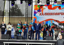 Участие железнодорожников в праздновании Дня города Калинковичи