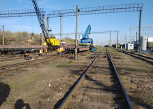 Модернизация вагонных замедлителей на сортировочной горке станции Гомель
